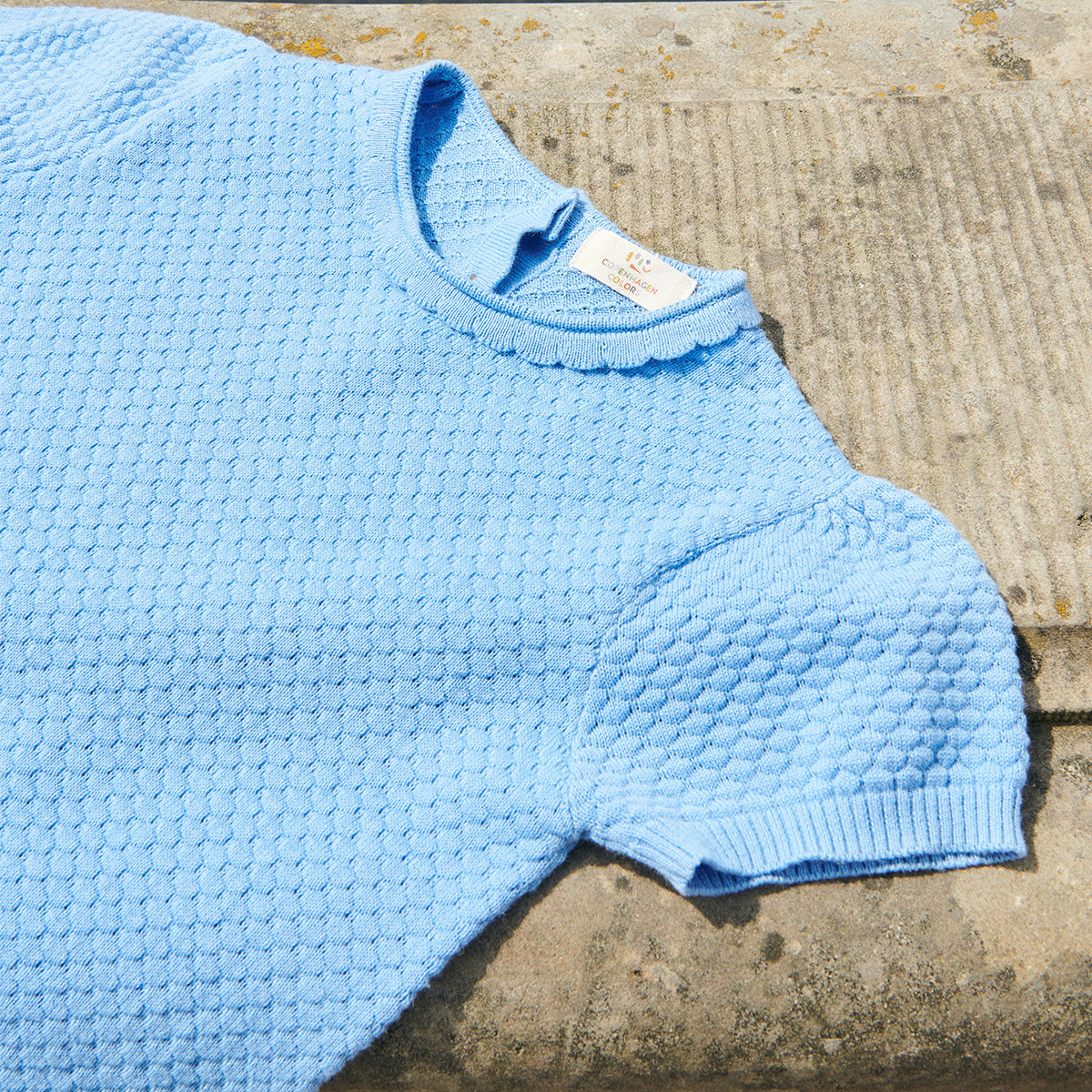 Copenhagen Colors - margueritte shirt - sky blue