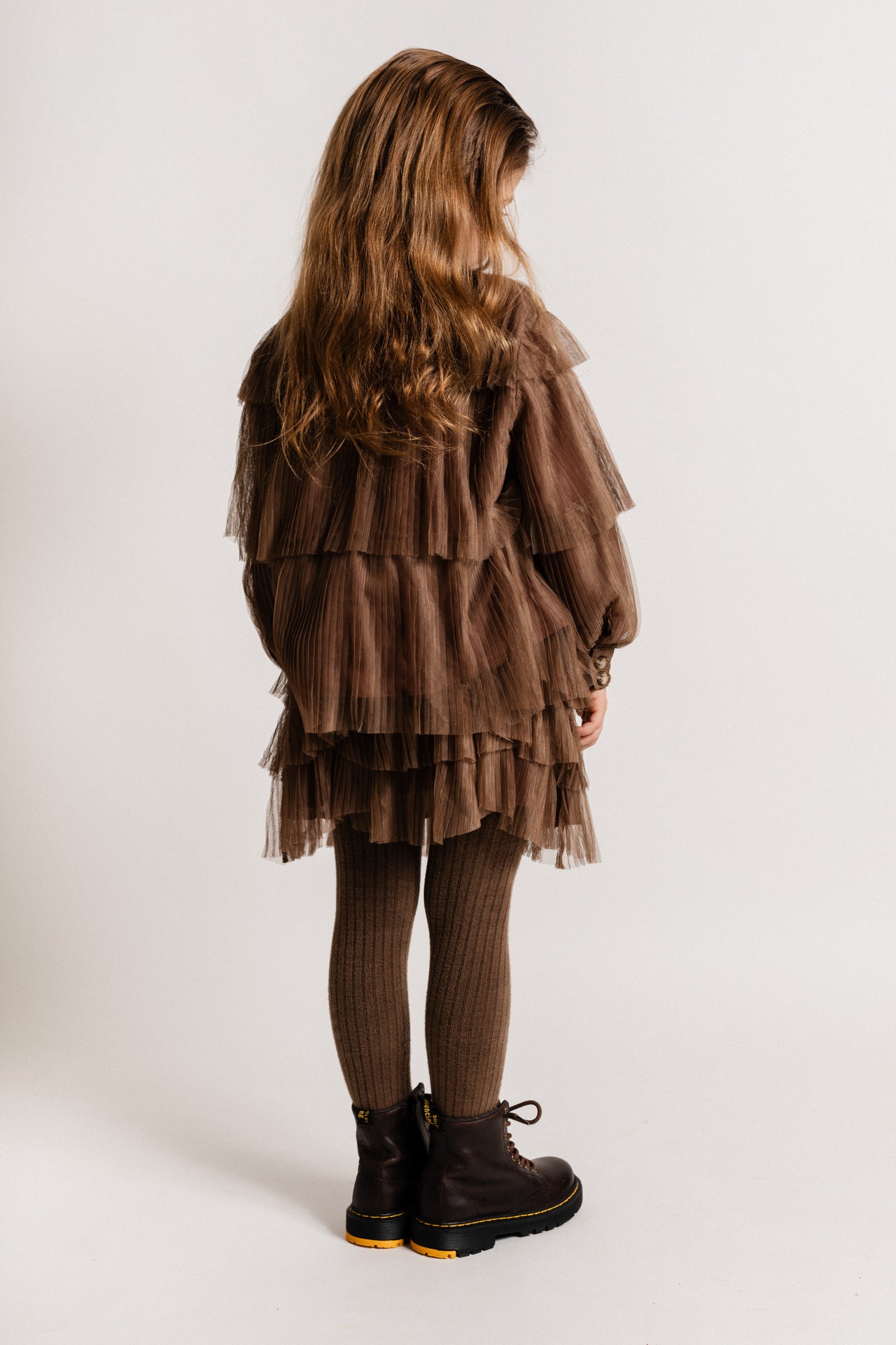 Baje Studio - blouse Meyrin - brown cacao