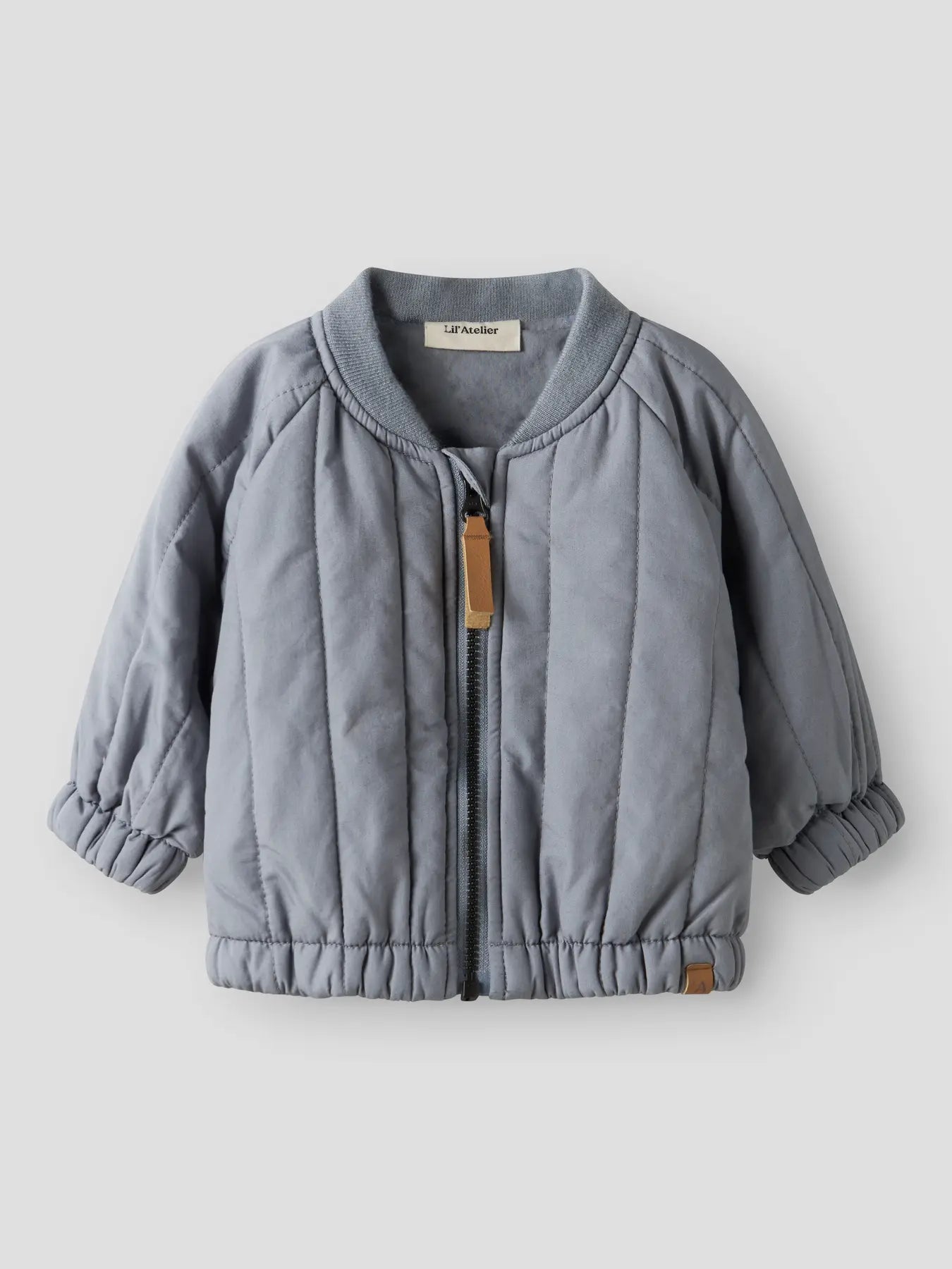 Lil'Atelier - bomber jacket whale - tradewinds blue