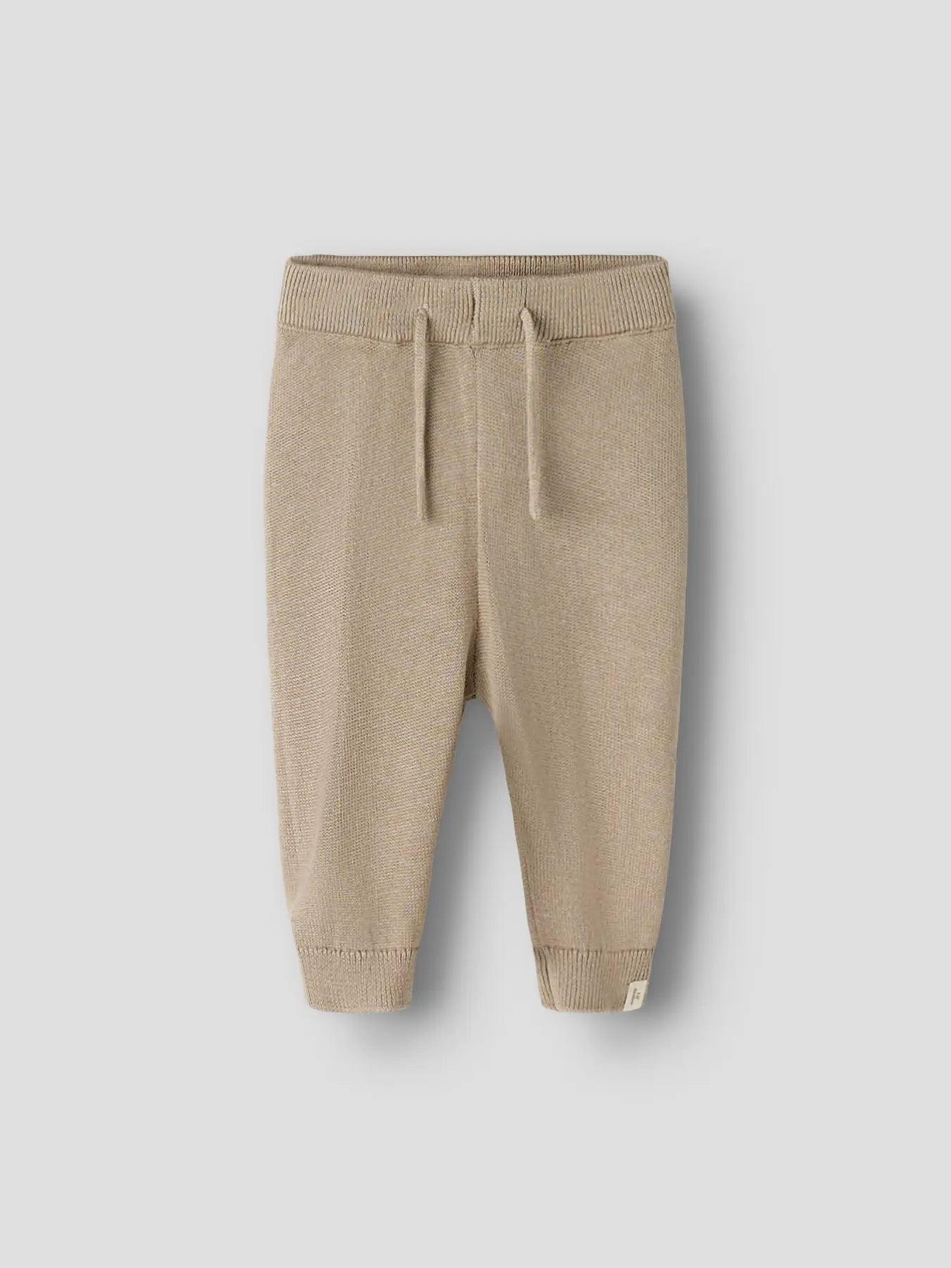 Lil'Atelier - knitted pants - oxford tan