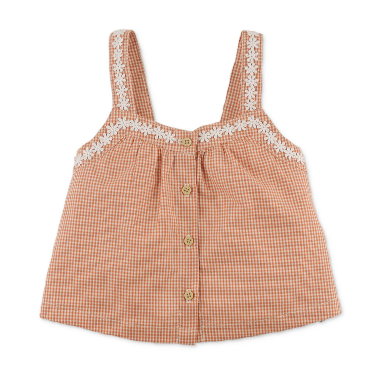 Gingham set Nery - brown