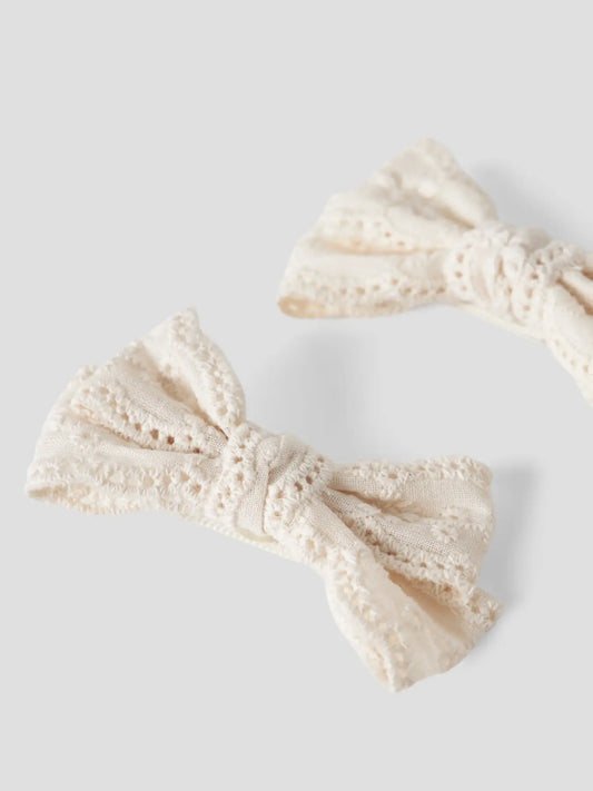 Lil'Atelier - hair clips Risa 2pcs - turtledove