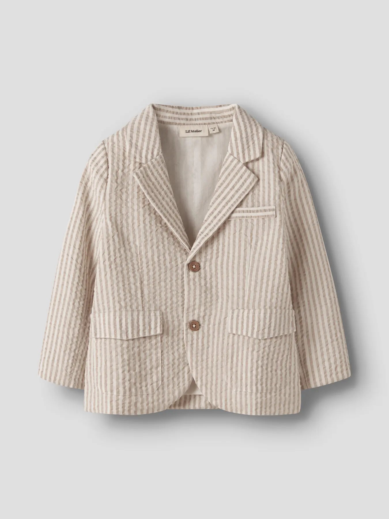 Lil'Atelier - seersucker blazer Fausto - stripe