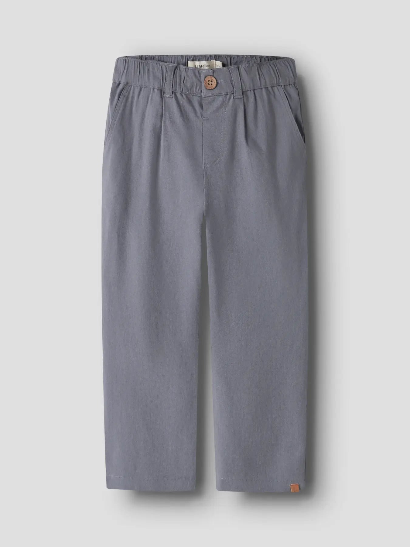 Lil'Atelier - regular fit pants - tradewinds blue