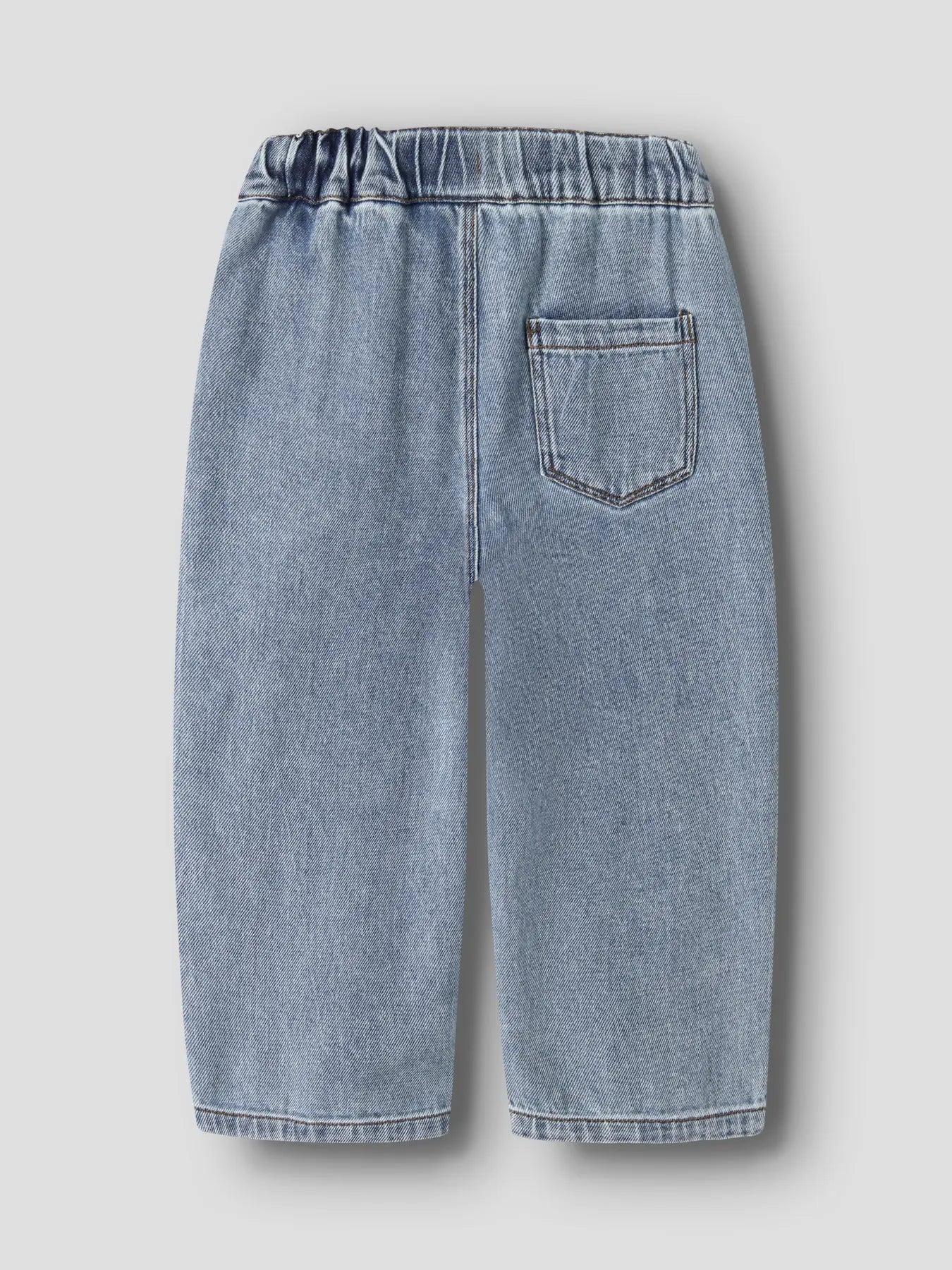 Lil'Atelier - wide jeans - medium blue denim