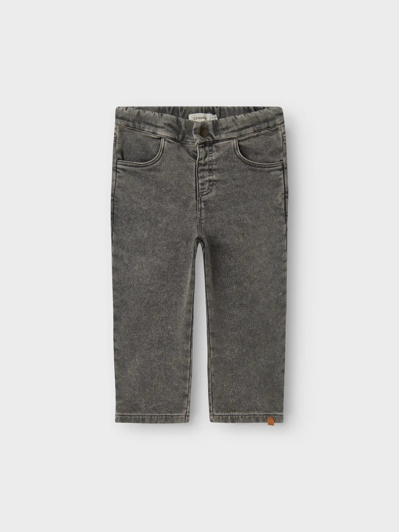 Lil'Atelier - loose jeans kid - medium grey denim