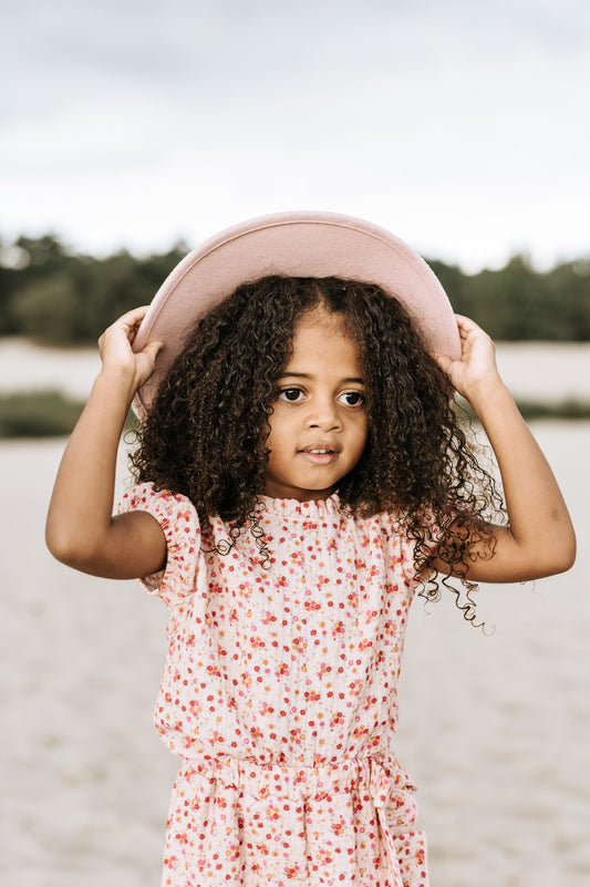 Navy Natural - top Holly - summer blossom