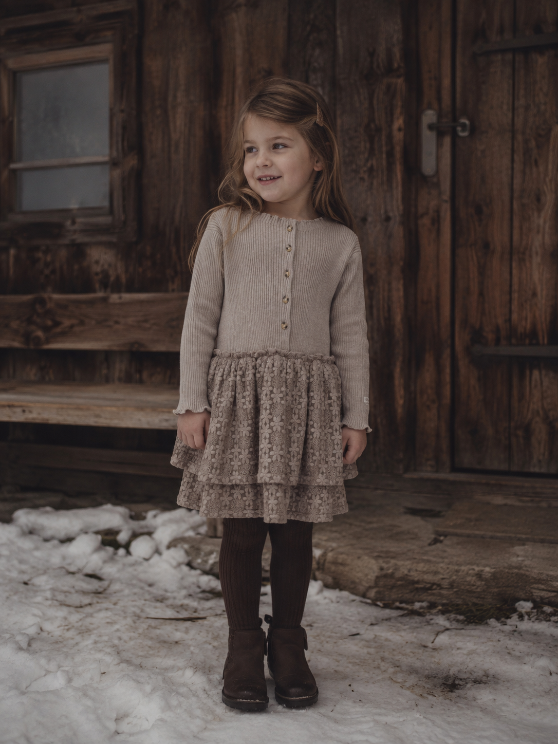 Baje Studio - dress Nysha - taupe