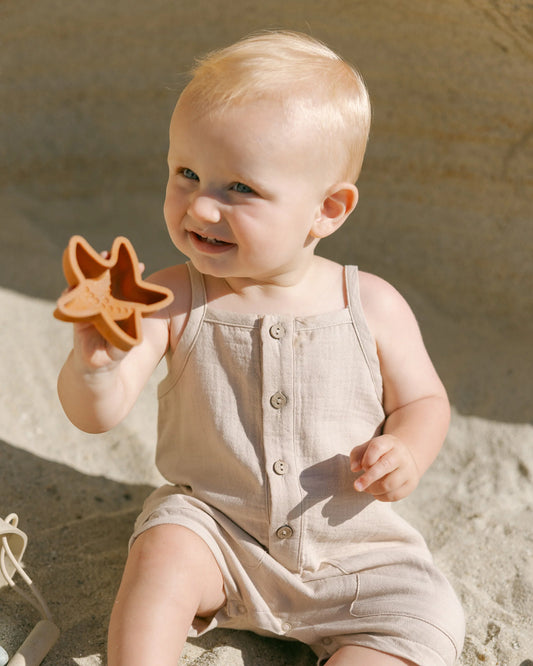 Quincy Mae - romper Oakley - oat