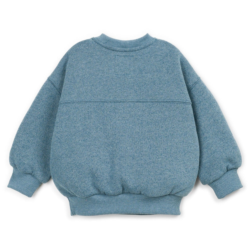 Play Up - fleece sweater - cyanotype blue