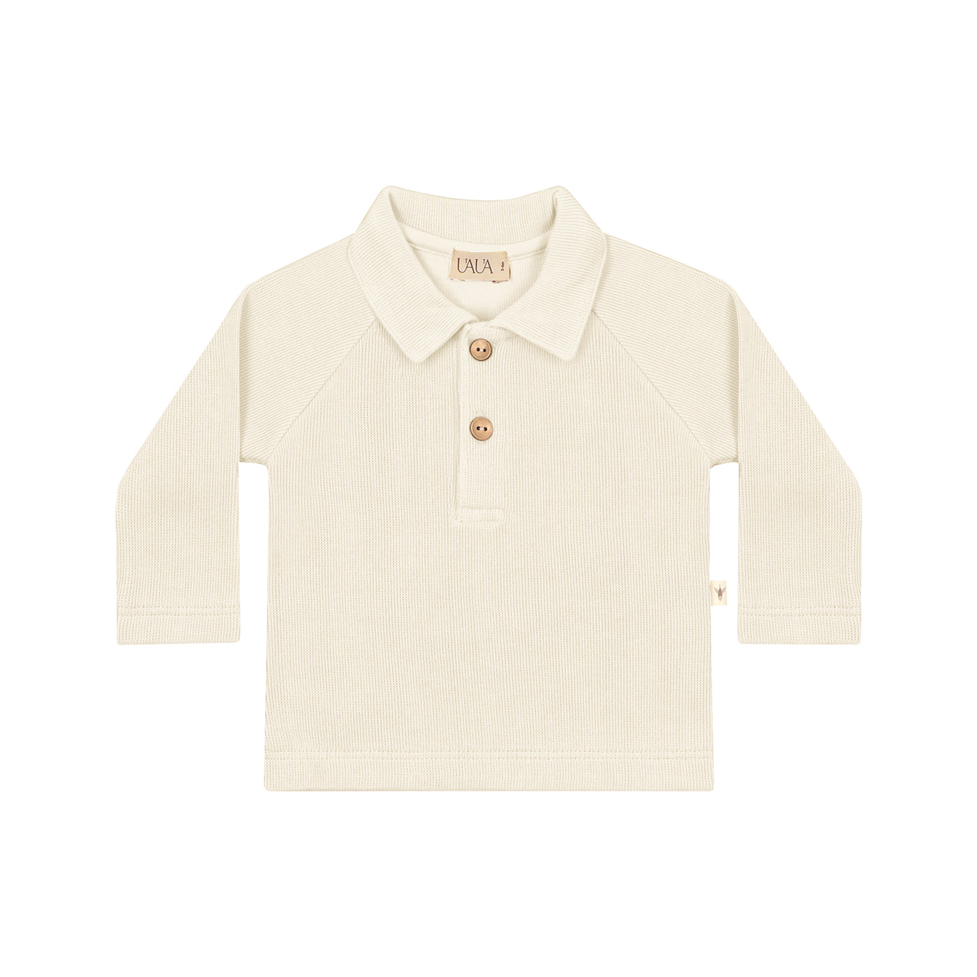UAUA - polo longsleeves - perla