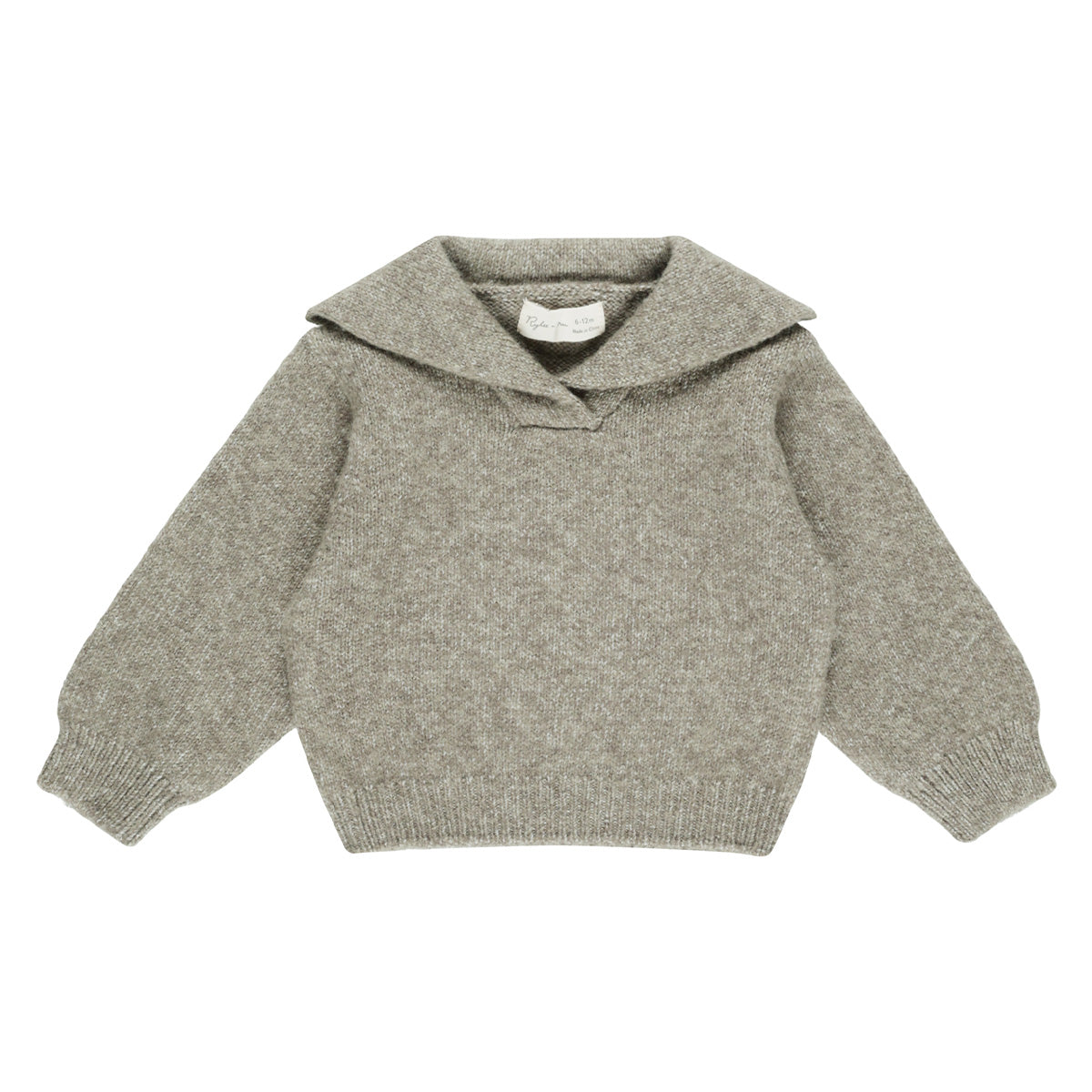 Pullover Cash - heathered laurel