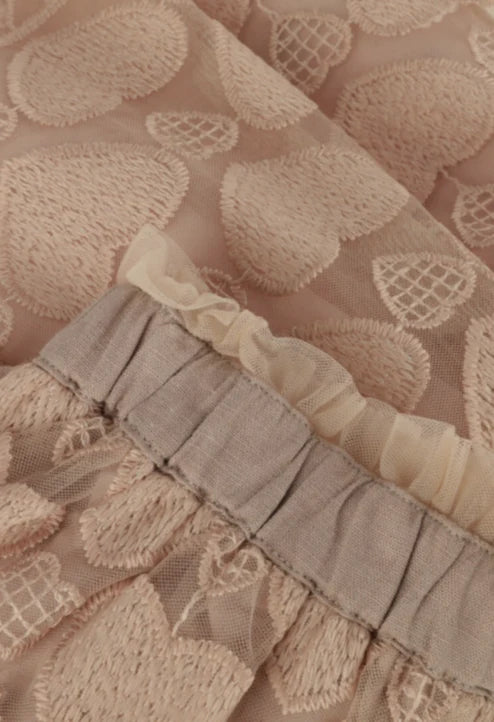 Baje Studio - heart tule skirt Alvide - rose mauve