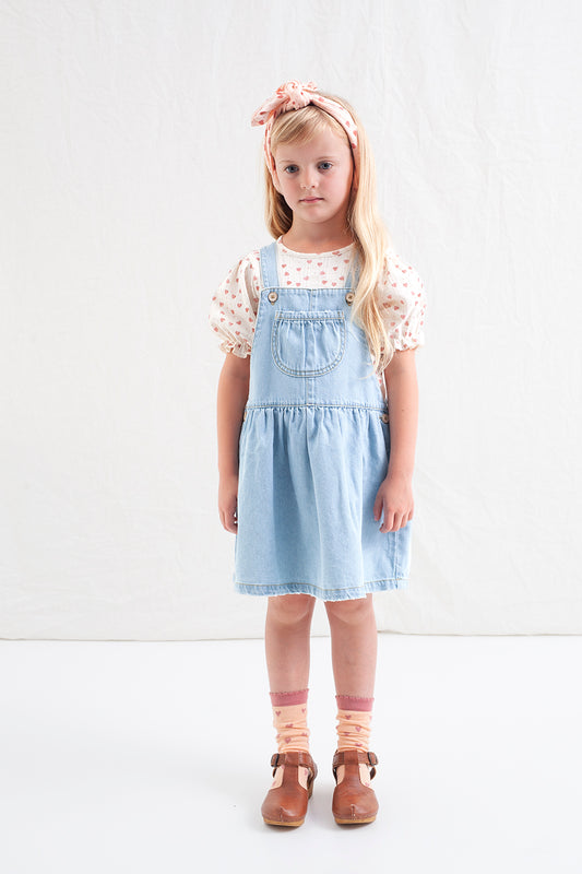 Tocoto Vintage - denim dress with straps