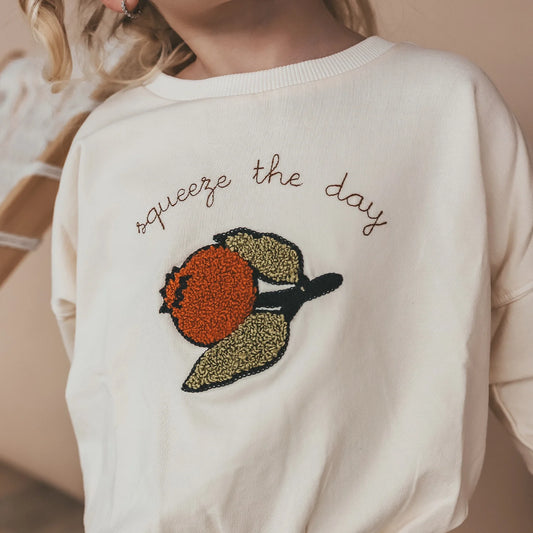 Salted Stories - oversized sweater Pommegranate