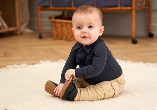 Müsli - cargo broek interlock - beige