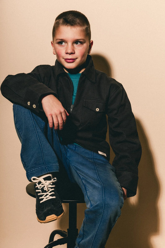 Labo - sweat pants Seya - blue denim