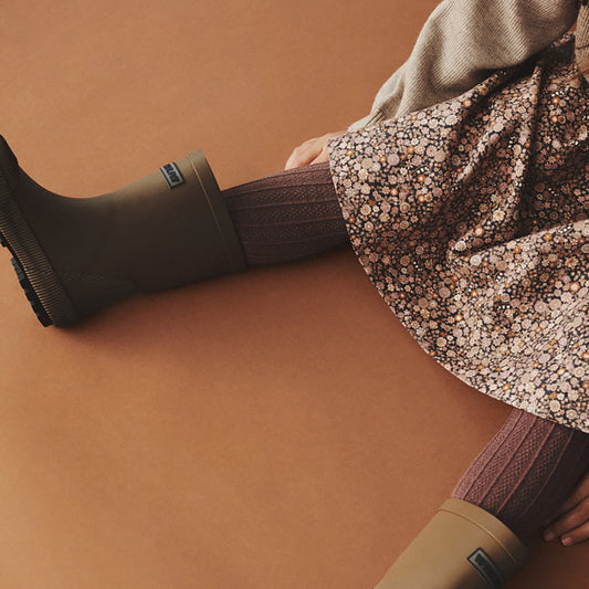 Wheat - flower skirt Sissi - black sea garden