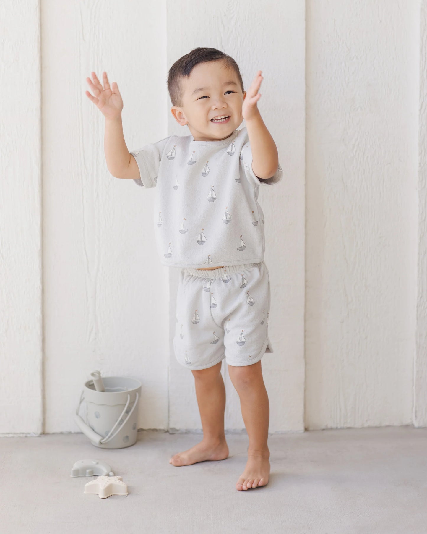Quincy Mae - play set Spongy - sailboats