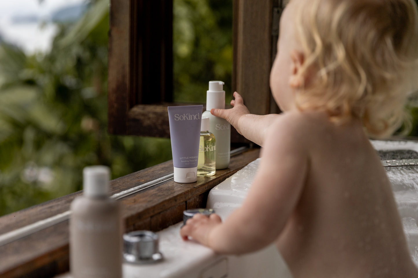Dear Baby, huidverzorgingsset in geschenkverpakking ~ 4 producten