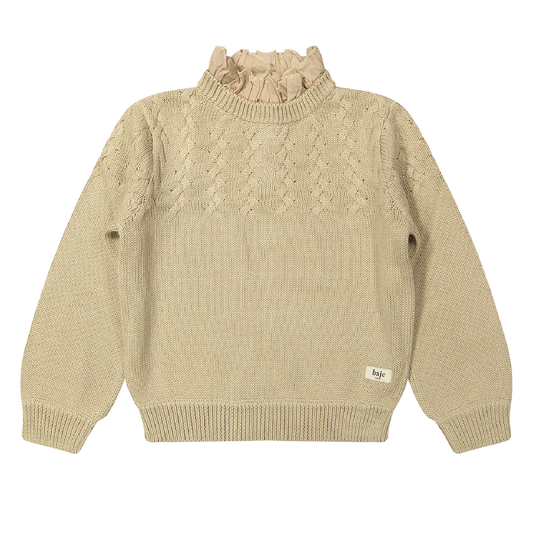 Baje Studio - sweater Vallon - sand desert