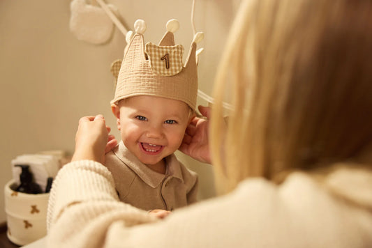 Jollein - verjaardagskroon Teddy Bear