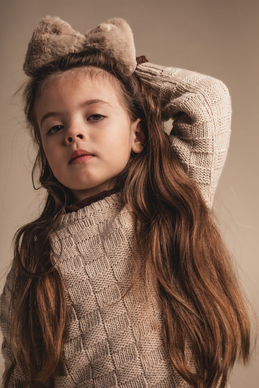 Baje Studio - sweater Veza - beige