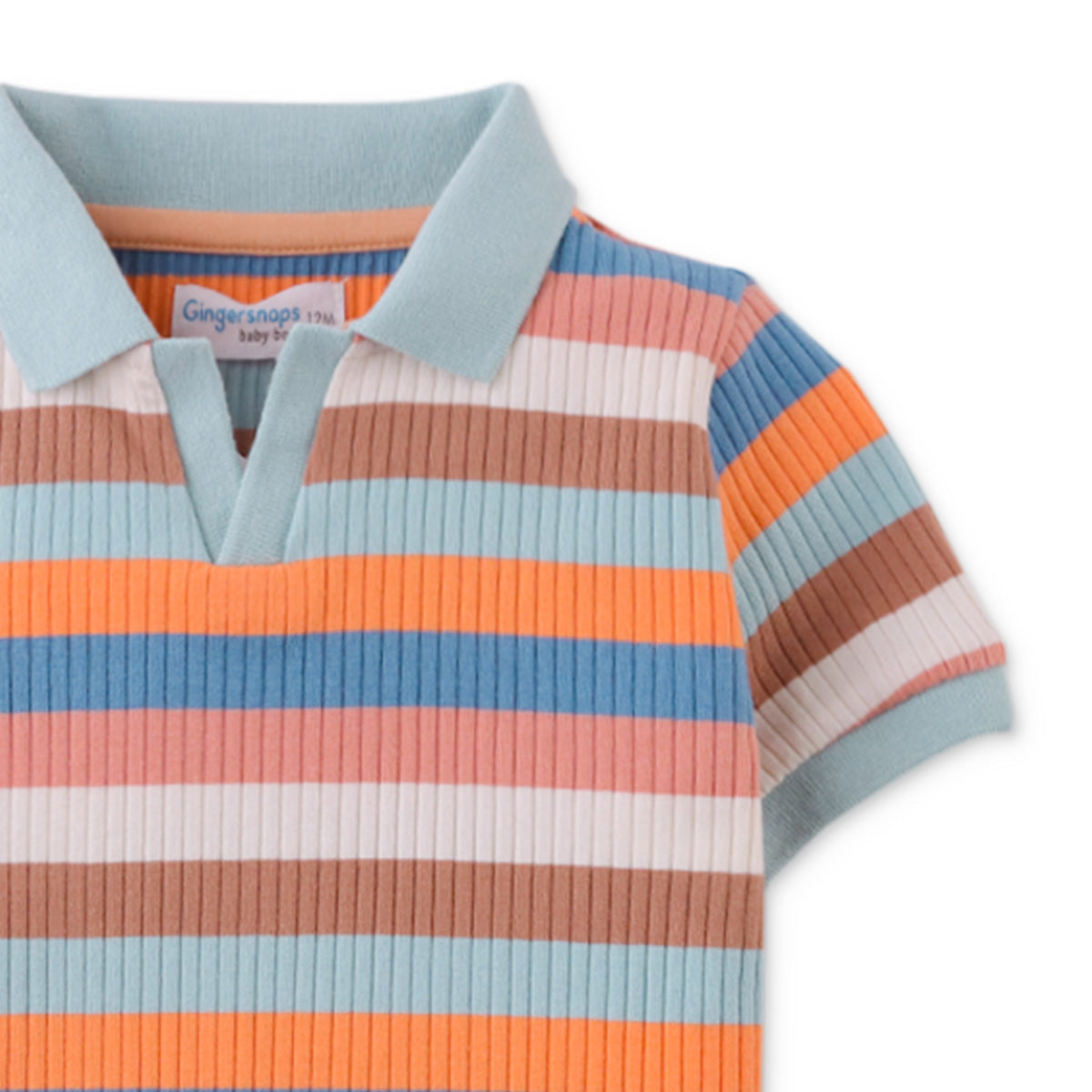Gingersnaps - polo Wesley - multicolor stripes