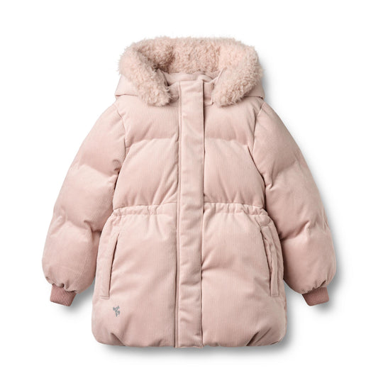 Wheat - puffer jack Lullu - rose powder