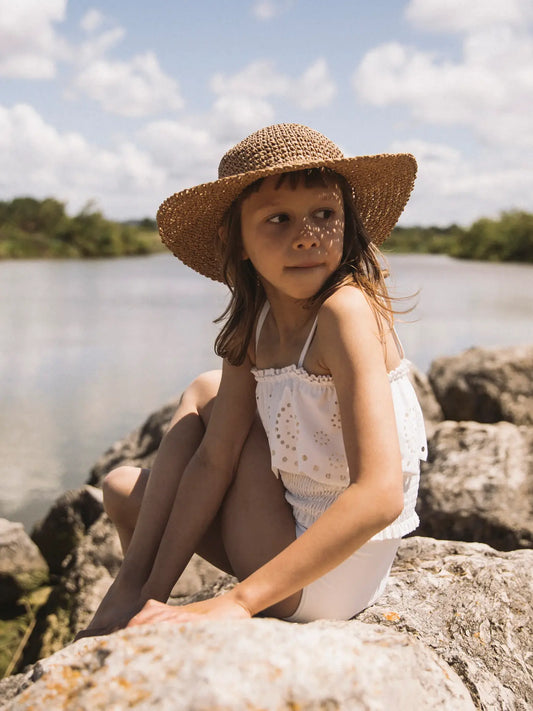 Lil'Atelier - beach hat - oxford tan