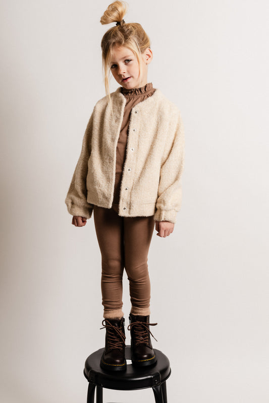 Baje Studio - legging Zuoz - brown cacao