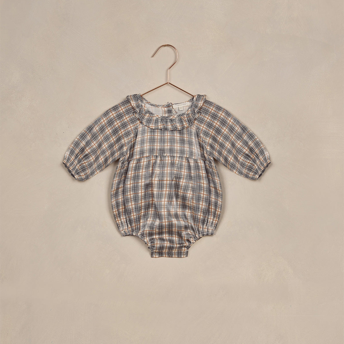 Romper Adeline - holiday plaid