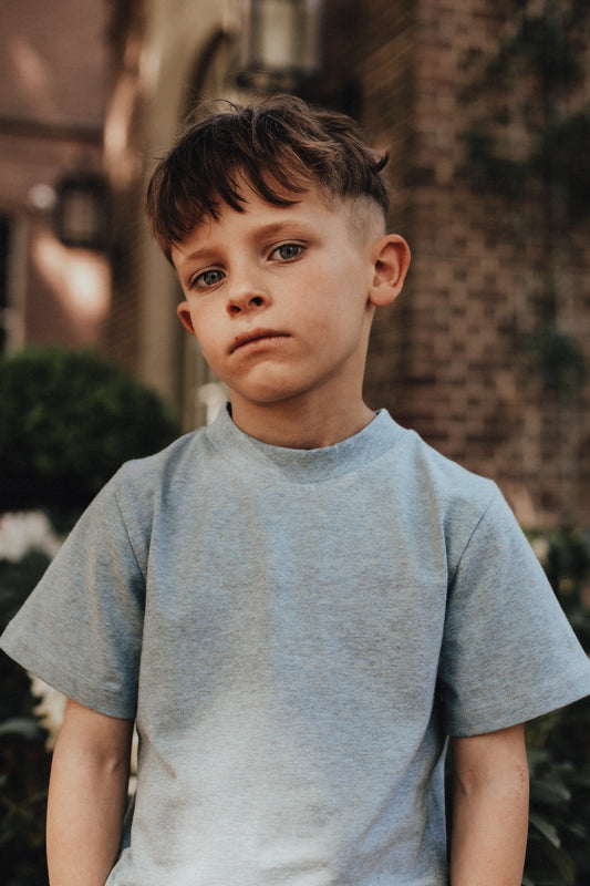 Baje Studio - shortsleeve Adrian - blue sea