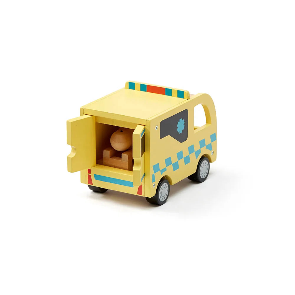 Houten ambulance - AIDEN