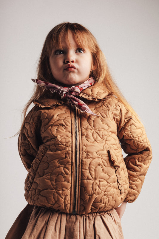 Baje Studio - jacket Ayora - brown coconut