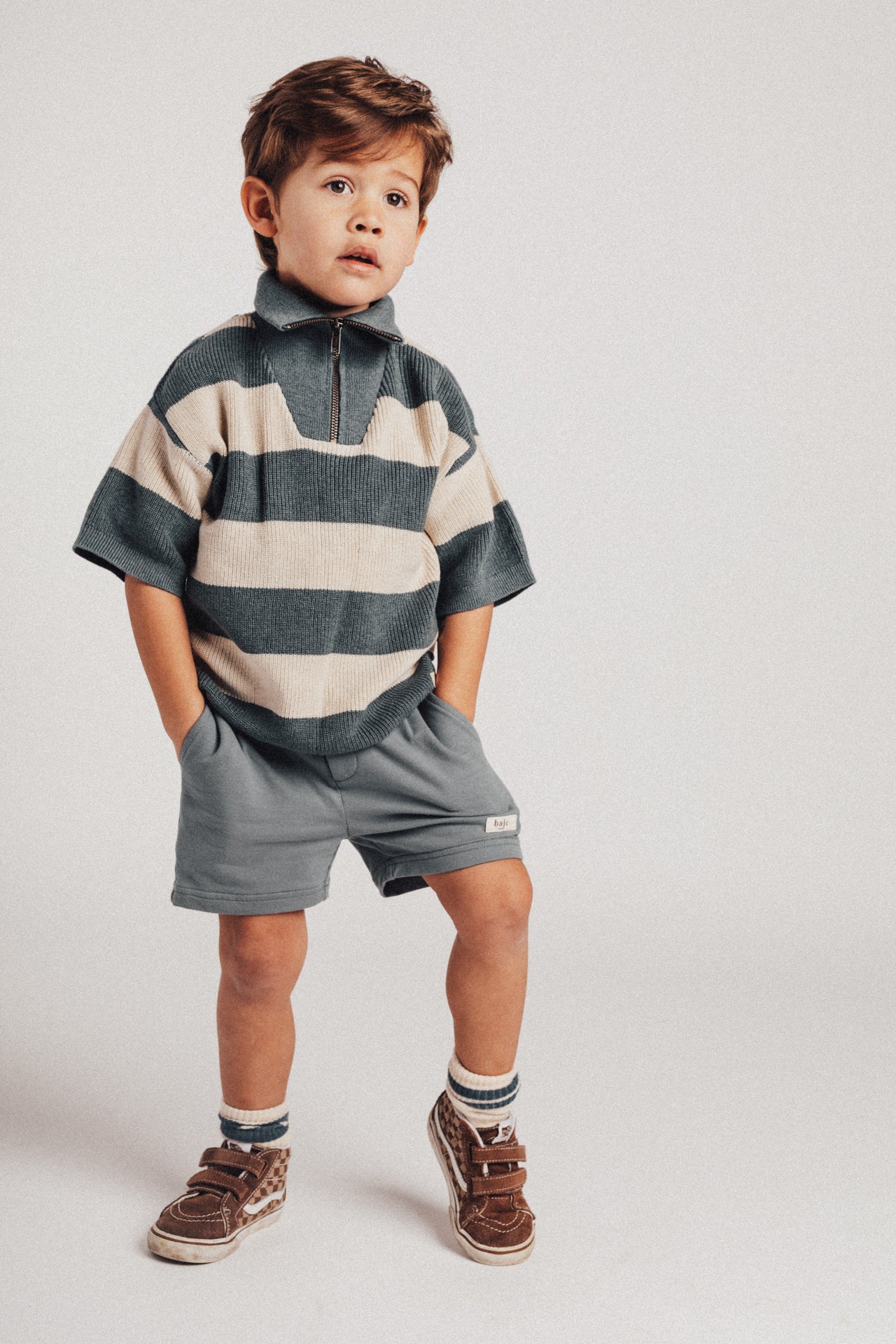 Baje Studio - shorts Bico - blue ocean