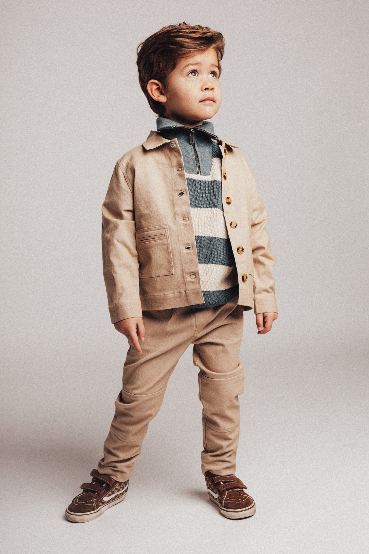Baje Studio - cargo pants Quint - taupe clay