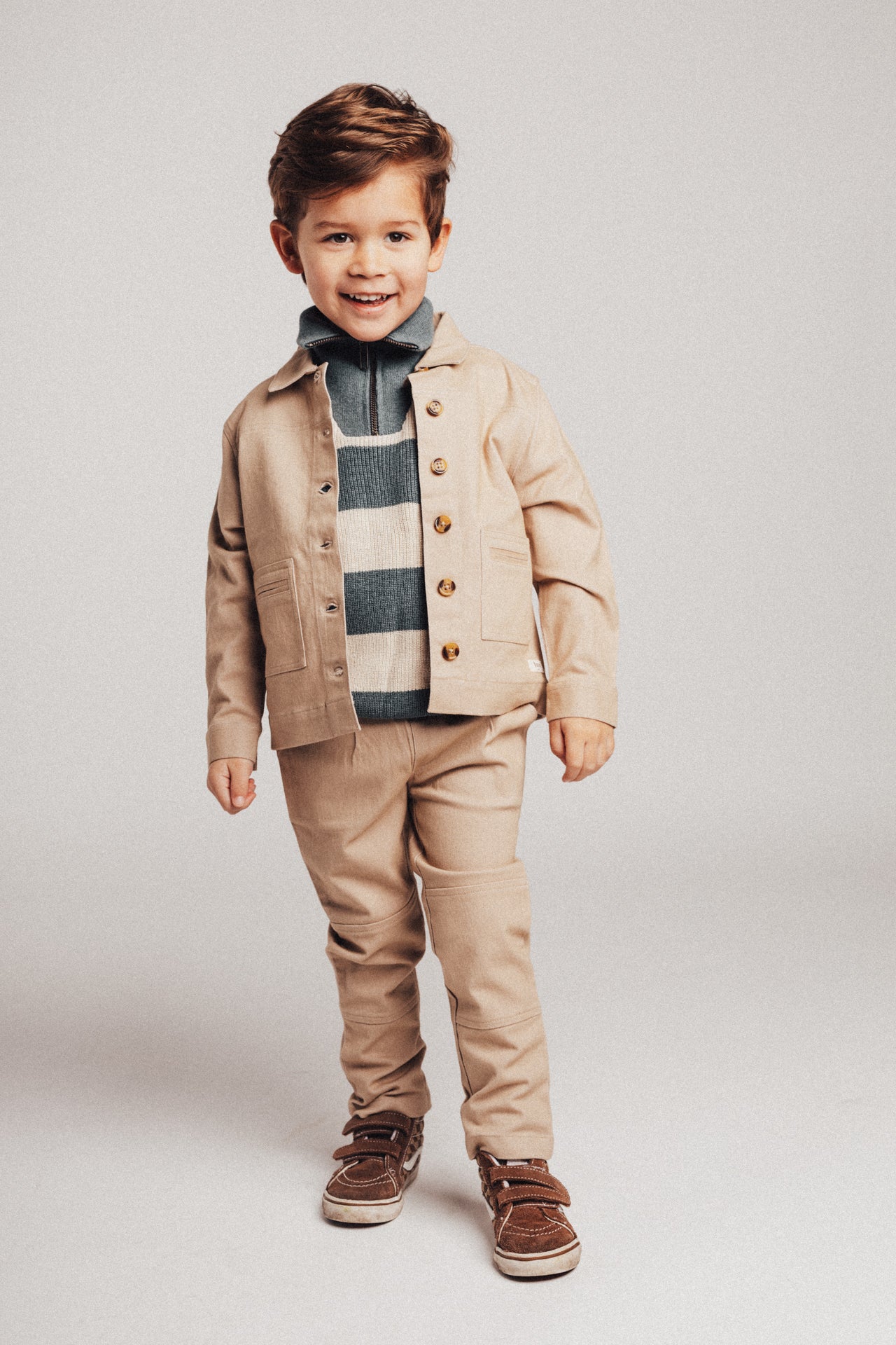 Baje Studio - cargo pants Quint - taupe clay