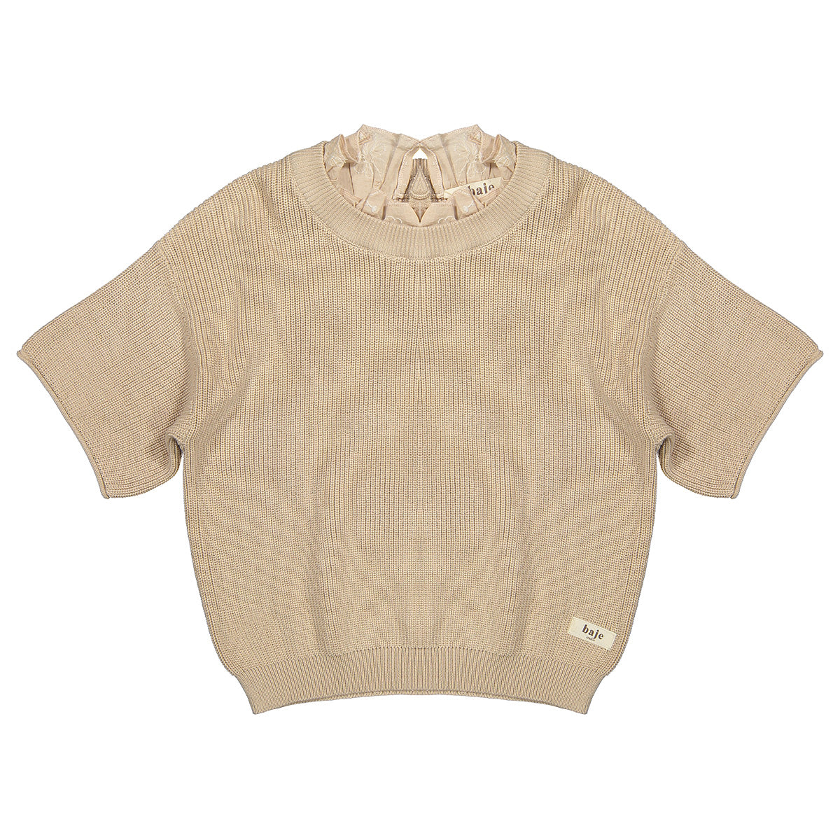Baje Studio - knitted top Beja - rose salmon