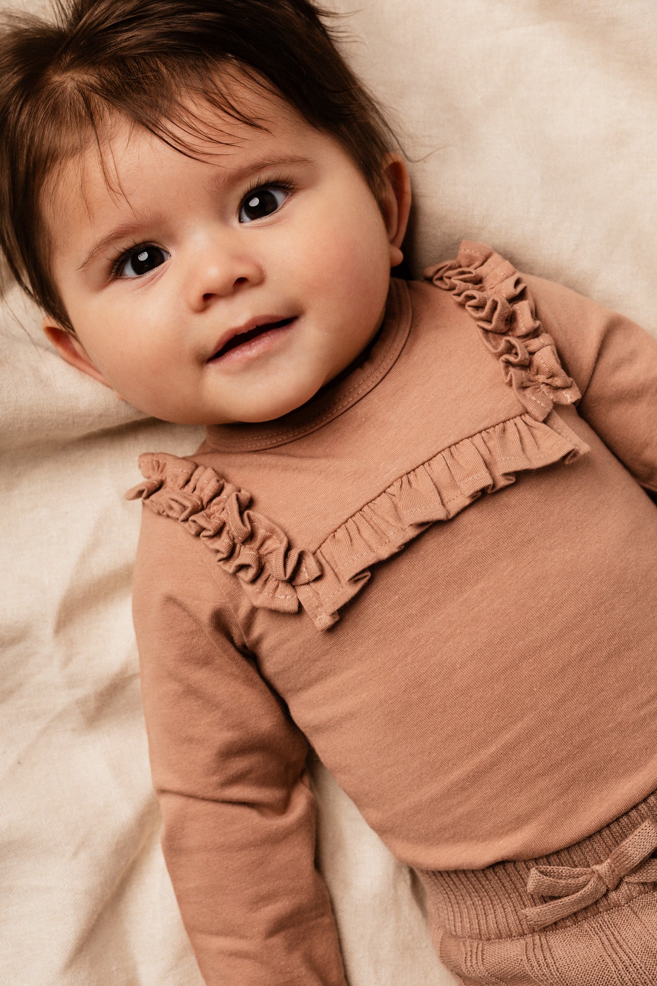 Baje Studio - bodysuit Bienne - peach almond