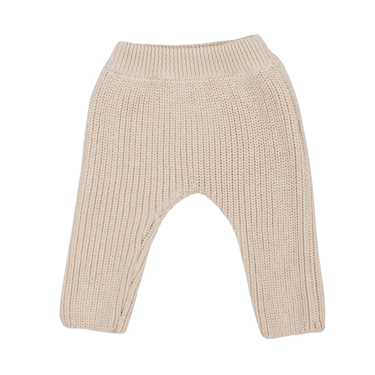 Knitted baby pants Billy - beach