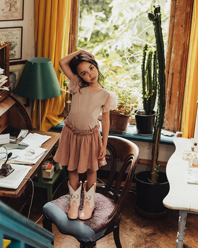 Baje Studio - shortsleeve Coco - rose mauve