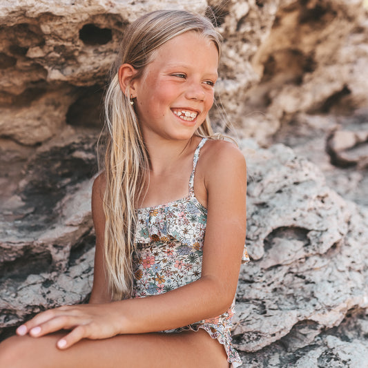 Salted Stories - swimsuit - Sparkly Fleurs