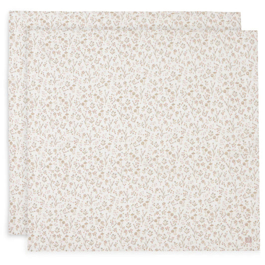 Jollein - hydrofiele doeken XL Bloomy - 2 stuks