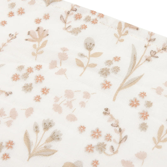 Jollein - hydrofiele washandjes Bloomy - 3 stuks