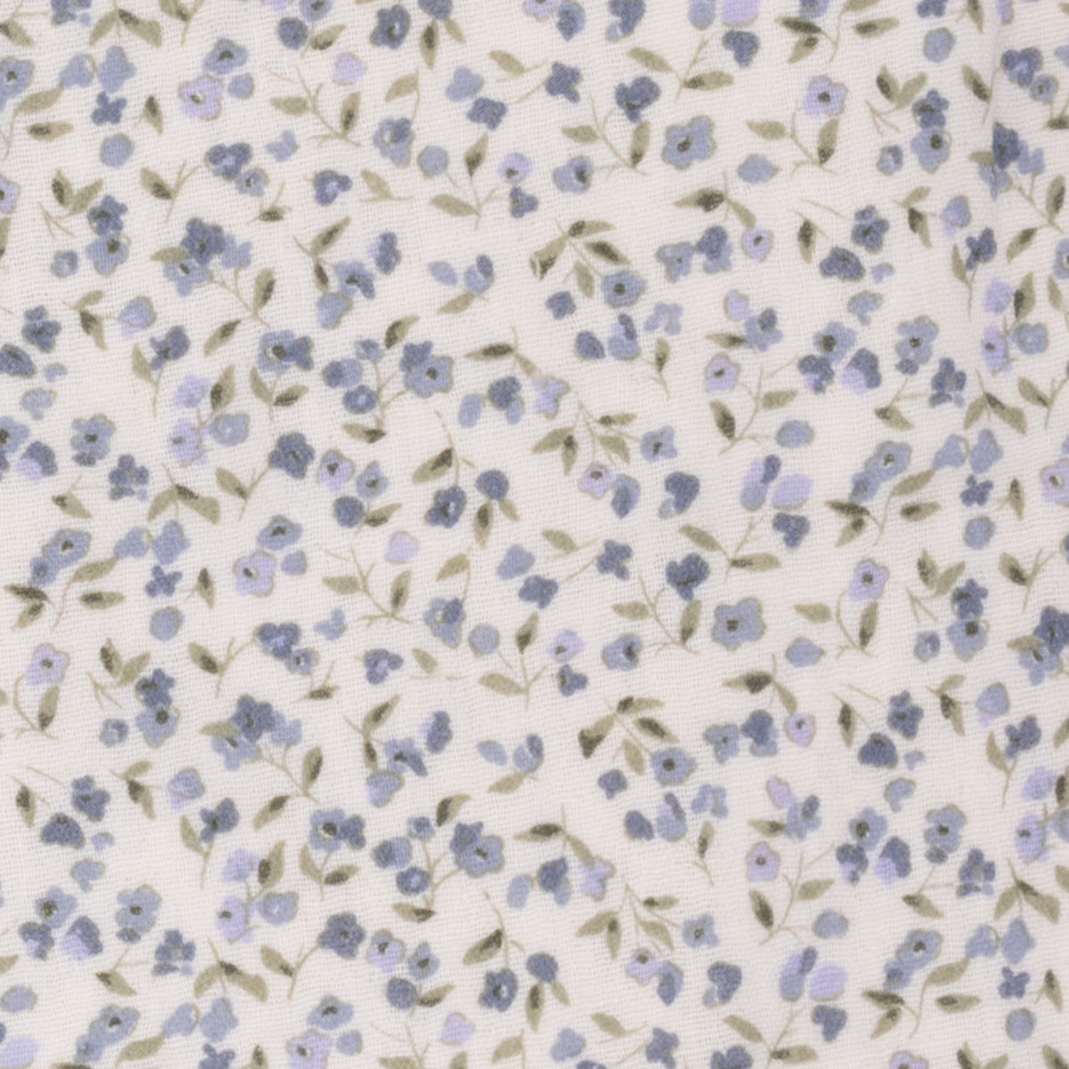 Navy Natural - wide leg pants - blue flower