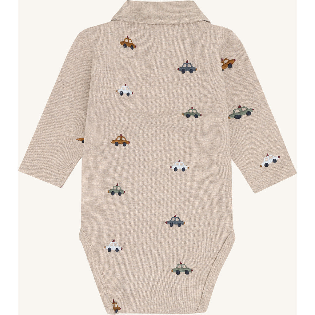 Hust & Claire - body Bendy police cars - beige melange