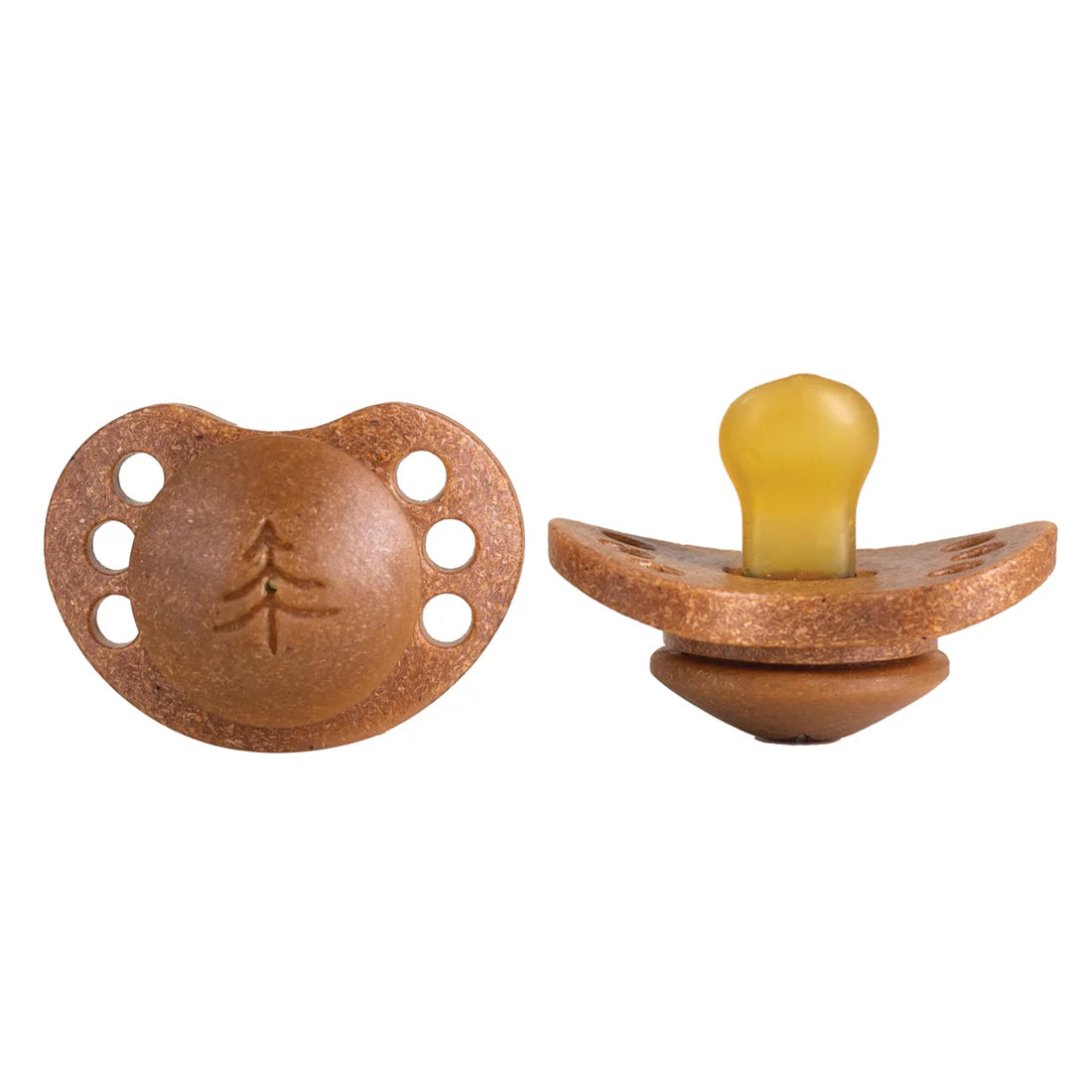 Skogen Baby - fopspeen bok anatomisch (platte speen) - 2 stuks