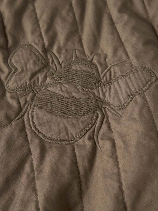 Lil'Atelier - bomber jacket bee - shitake brown