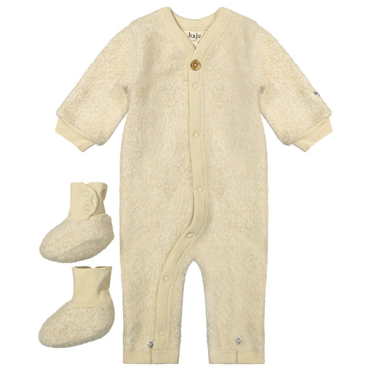 Baje Studio - wool jumpsuit Boudry - sand desert